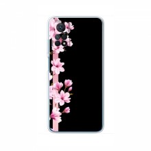 Чехол для Xiaomi Redmi Note 12 Pro (4G) - с принтом (Дизайнерские) (AlphaPrint) Розы на черном - купить на Floy.com.ua