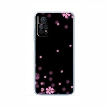 Чехол для Xiaomi Redmi Note 12 Pro (4G) - с принтом (Дизайнерские) (AlphaPrint) Розовое цветение - купить на Floy.com.ua