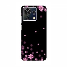 Чехол для ZTE Blade V50 Vita - с принтом (Дизайнерские) (AlphaPrint) Розовое цветение - купить на Floy.com.ua