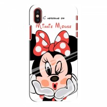 Чехол для iPhone X (AlphaPrint) с печатью (ПРОЗРАЧНЫЙ ФОН) Minni Mouse - купить на Floy.com.ua