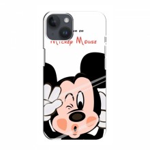 Чехол для iPhone 14 (AlphaPrint) с печатью (ПРОЗРАЧНЫЙ ФОН) Mickey Mouse - купить на Floy.com.ua