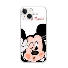 Чехол для iPhone 16 (AlphaPrint) с печатью (ПРОЗРАЧНЫЙ ФОН) Mickey Mouse - купить на Floy.com.ua