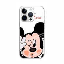Чехол для iPhone 16 Pro Max (AlphaPrint) с печатью (ПРОЗРАЧНЫЙ ФОН) Mickey Mouse - купить на Floy.com.ua