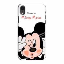 Чехол для iPhone Xr (AlphaPrint) с печатью (ПРОЗРАЧНЫЙ ФОН) Mickey Mouse - купить на Floy.com.ua