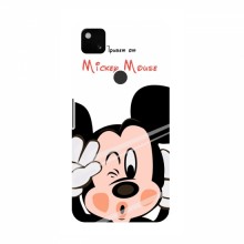 Чехол для Google Pixel 4a (AlphaPrint) с печатью (ПРОЗРАЧНЫЙ ФОН) Mickey Mouse - купить на Floy.com.ua