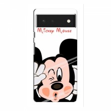 Чехол для Google Pixel 6 Pro (AlphaPrint) с печатью (ПРОЗРАЧНЫЙ ФОН) Mickey Mouse - купить на Floy.com.ua