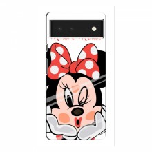 Чехол для Google Pixel 6 Pro (AlphaPrint) с печатью (ПРОЗРАЧНЫЙ ФОН) Minni Mouse - купить на Floy.com.ua