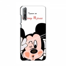 Чехол для Huawei P Smart S / Y8p (2020) (AlphaPrint) с печатью (ПРОЗРАЧНЫЙ ФОН) Mickey Mouse - купить на Floy.com.ua