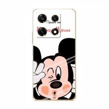 Чехол для Infinix Note 30 Pro (AlphaPrint) с печатью (ПРОЗРАЧНЫЙ ФОН) Mickey Mouse - купить на Floy.com.ua
