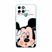 Чехол для Infinix Smart 6 (AlphaPrint) с печатью (ПРОЗРАЧНЫЙ ФОН) Mickey Mouse - купить на Floy.com.ua