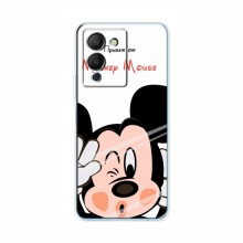 Чехол для Infinix Note 12 (G96) (AlphaPrint) с печатью (ПРОЗРАЧНЫЙ ФОН) Mickey Mouse - купить на Floy.com.ua