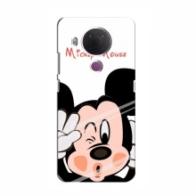 Чехол для Nokia 5.4 (AlphaPrint) с печатью (ПРОЗРАЧНЫЙ ФОН) Mickey Mouse - купить на Floy.com.ua