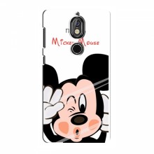 Чехол для Nokia 7 (AlphaPrint) с печатью (ПРОЗРАЧНЫЙ ФОН) Mickey Mouse - купить на Floy.com.ua