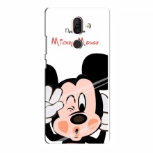Чехол для Nokia 7 Plus (AlphaPrint) с печатью (ПРОЗРАЧНЫЙ ФОН) Mickey Mouse - купить на Floy.com.ua