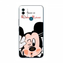 Чехол для Nokia C21 Plus (AlphaPrint) с печатью (ПРОЗРАЧНЫЙ ФОН) Mickey Mouse - купить на Floy.com.ua