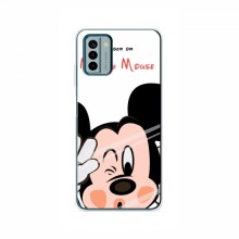 Чехол для Nokia G22 (AlphaPrint) с печатью (ПРОЗРАЧНЫЙ ФОН) Mickey Mouse - купить на Floy.com.ua