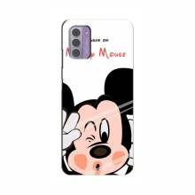 Чехол для Nokia G42 (AlphaPrint) с печатью (ПРОЗРАЧНЫЙ ФОН) Mickey Mouse - купить на Floy.com.ua