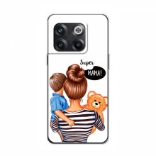 Чехол для OnePlus 10T (AlphaPrint) с печатью (ПРОЗРАЧНЫЙ ФОН) Мама и сын - купить на Floy.com.ua
