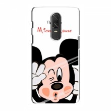 Чехол для OnePlus 6 (AlphaPrint) с печатью (ПРОЗРАЧНЫЙ ФОН) Mickey Mouse - купить на Floy.com.ua
