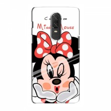Чехол для OnePlus 6 (AlphaPrint) с печатью (ПРОЗРАЧНЫЙ ФОН) Minni Mouse - купить на Floy.com.ua