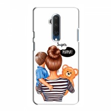 Чехол для OnePlus 7T Pro (AlphaPrint) с печатью (ПРОЗРАЧНЫЙ ФОН) Мама и сын - купить на Floy.com.ua