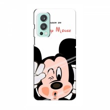 Чехол для OnePlus Nord 2 (AlphaPrint) с печатью (ПРОЗРАЧНЫЙ ФОН) Mickey Mouse - купить на Floy.com.ua