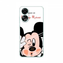Чехол для OPPO A58 (4G) (AlphaPrint) с печатью (ПРОЗРАЧНЫЙ ФОН) Mickey Mouse - купить на Floy.com.ua