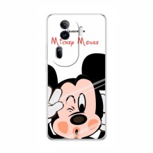 Чехол для OPPO Reno 11 Pro 5G (AlphaPrint) с печатью (ПРОЗРАЧНЫЙ ФОН) Mickey Mouse - купить на Floy.com.ua