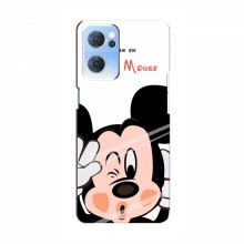 Чехол для OPPO Reno 7 5G (AlphaPrint) с печатью (ПРОЗРАЧНЫЙ ФОН) Mickey Mouse - купить на Floy.com.ua