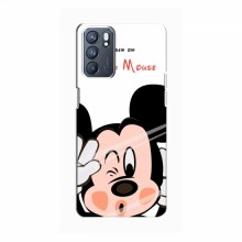 Чехол для OPPO Reno6 (4G) (AlphaPrint) с печатью (ПРОЗРАЧНЫЙ ФОН) Mickey Mouse - купить на Floy.com.ua