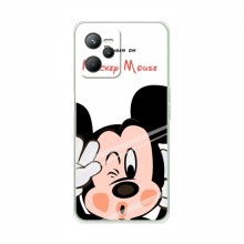 Чехол для RealMe C35 (AlphaPrint) с печатью (ПРОЗРАЧНЫЙ ФОН) Mickey Mouse - купить на Floy.com.ua