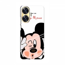 Чехол для RealMe C55 (AlphaPrint) с печатью (ПРОЗРАЧНЫЙ ФОН) Mickey Mouse - купить на Floy.com.ua
