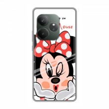 Чехол для RealMe GT 6 (AlphaPrint) с печатью (ПРОЗРАЧНЫЙ ФОН) Minni Mouse - купить на Floy.com.ua