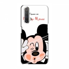 Чехол для RealMe X3 (AlphaPrint) с печатью (ПРОЗРАЧНЫЙ ФОН) Mickey Mouse - купить на Floy.com.ua