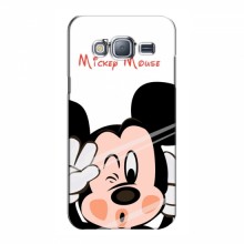 Чехол для Samsung J3, J300, J300H (AlphaPrint) с печатью (ПРОЗРАЧНЫЙ ФОН) Mickey Mouse - купить на Floy.com.ua