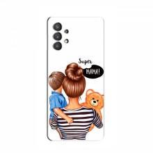 Чехол для Samsung Galaxy A32 (5G) (AlphaPrint) с печатью (ПРОЗРАЧНЫЙ ФОН) Мама и сын - купить на Floy.com.ua