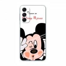 Чехол для Samsung Galaxy M34 (5G) (AlphaPrint) с печатью (ПРОЗРАЧНЫЙ ФОН) Mickey Mouse - купить на Floy.com.ua