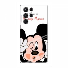 Чехол для Samsung Galaxy S22 Ultra (AlphaPrint) с печатью (ПРОЗРАЧНЫЙ ФОН) Mickey Mouse - купить на Floy.com.ua