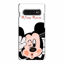 Чехол для Samsung S10 (AlphaPrint) с печатью (ПРОЗРАЧНЫЙ ФОН) Mickey Mouse - купить на Floy.com.ua