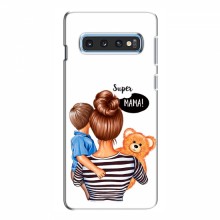Чехол для Samsung S10e (AlphaPrint) с печатью (ПРОЗРАЧНЫЙ ФОН) Мама и сын - купить на Floy.com.ua