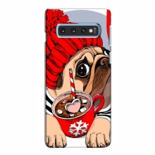 Чехол для Samsung S10e (AlphaPrint) с печатью (ПРОЗРАЧНЫЙ ФОН) Грустная собака - купить на Floy.com.ua