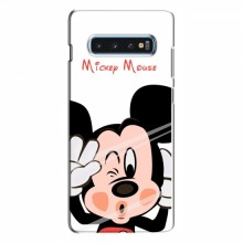 Чехол для Samsung S10 Plus (AlphaPrint) с печатью (ПРОЗРАЧНЫЙ ФОН) Mickey Mouse - купить на Floy.com.ua