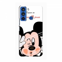 Чехол для TECNO Pop 5 Pro (AlphaPrint) с печатью (ПРОЗРАЧНЫЙ ФОН) Mickey Mouse - купить на Floy.com.ua