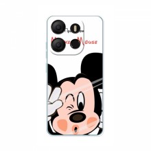 Чехол для TECNO Pop 7 (AlphaPrint) с печатью (ПРОЗРАЧНЫЙ ФОН) Mickey Mouse - купить на Floy.com.ua