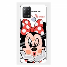 Чехол для TECNO Pova (AlphaPrint) с печатью (ПРОЗРАЧНЫЙ ФОН) Minni Mouse - купить на Floy.com.ua