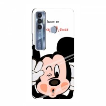 Чехол для TECNO Spark 7 Pro (AlphaPrint) с печатью (ПРОЗРАЧНЫЙ ФОН) Mickey Mouse - купить на Floy.com.ua