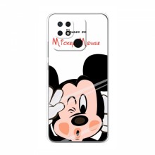 Чехол для Xiaomi Redmi 10C (AlphaPrint) с печатью (ПРОЗРАЧНЫЙ ФОН) Mickey Mouse - купить на Floy.com.ua