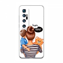 Чехол для Xiaomi Mi 10 Ultra (AlphaPrint) с печатью (ПРОЗРАЧНЫЙ ФОН) Мама и сын - купить на Floy.com.ua
