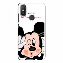 Чехол для Xiaomi Mi A2 Lite (AlphaPrint) с печатью (ПРОЗРАЧНЫЙ ФОН) Mickey Mouse - купить на Floy.com.ua