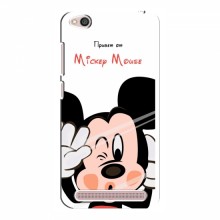 Чехол для Xiaomi Redmi 5A (AlphaPrint) с печатью (ПРОЗРАЧНЫЙ ФОН) Mickey Mouse - купить на Floy.com.ua